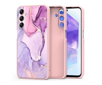 Etui do telefonów Tech-Protect Icon do Samsung Galaxy A55 5G Marble